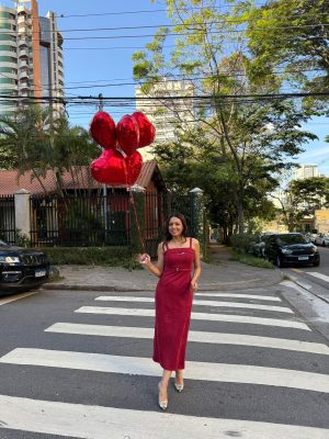 Vestido Midi Suede